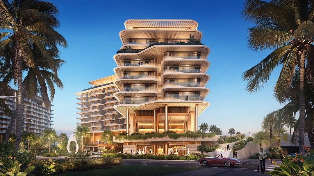 The Arthouse Apartments exterior façade in Saadiyat Grove, Abu Dhabi luxury residences